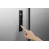 Gorenje Side by Side NRS917E41X SI, freistehend, American Door, Grau, 2 Türen, Touch, LED