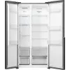 Gorenje HZF55082 NRS917E41BX G400, Freistehend, American Door, Schwarz, 2 Türen, Touch, LED