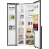Gorenje HZF55082 NRS917E41BX G400, Freistehend, American Door, Schwarz, 2 Türen, Touch, LED