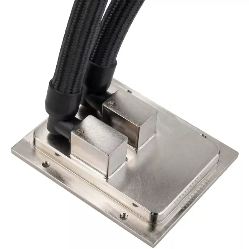 SILVERSTONE CPU AIO Flüssigkeitskühler SST-XE360PD (schwarz/silber) 360-mm-Radiator