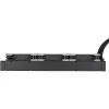 SILVERSTONE CPU AIO Flüssigkeitskühler SST-XE360PD (schwarz/silber) 360-mm-Radiator