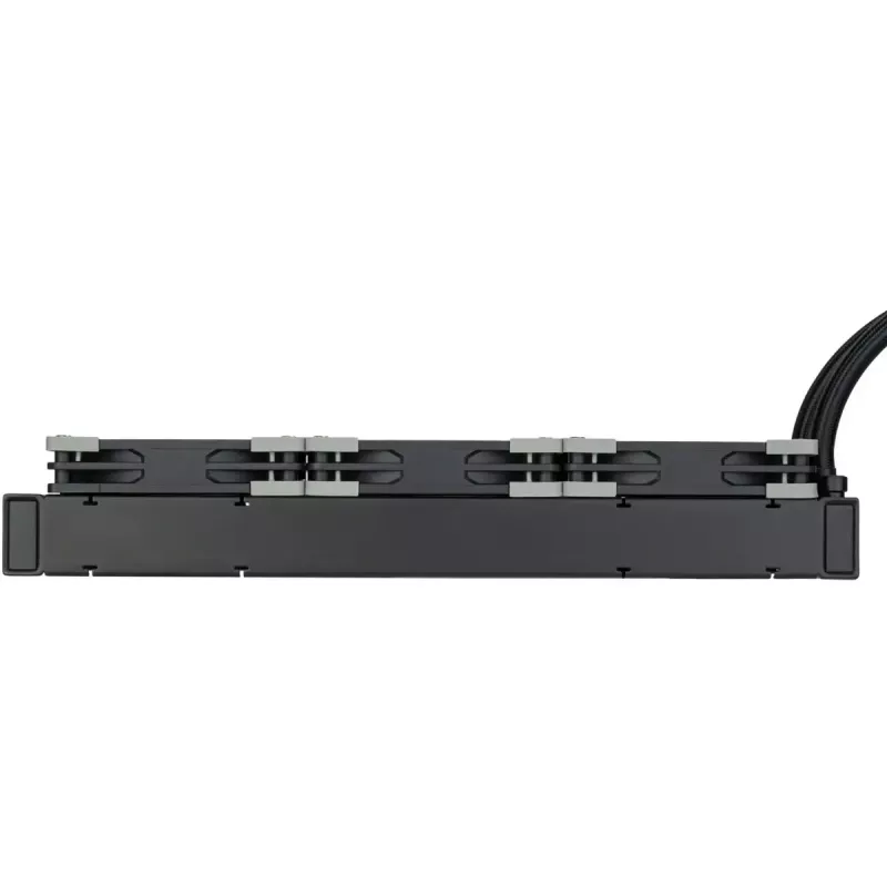 SILVERSTONE CPU AIO Flüssigkeitskühler SST-XE360PD (schwarz/silber) 360-mm-Radiator