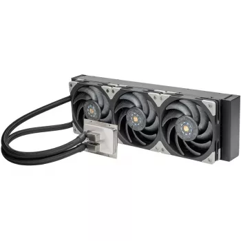 SILVERSTONE CPU AIO Flüssigkeitskühler SST-XE360PD (schwarz/silber) 360-mm-Radiator