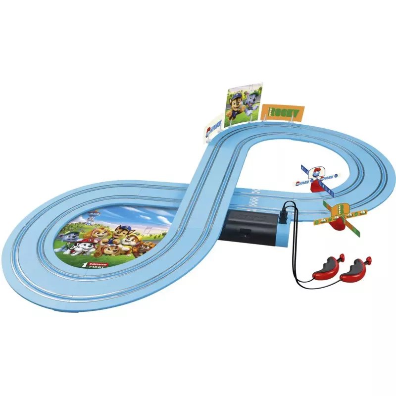 Spielzeug-Rennbahn CARRERA FIRST Paw Patrol - Ready for Action, Kinder-Slotcar-Set