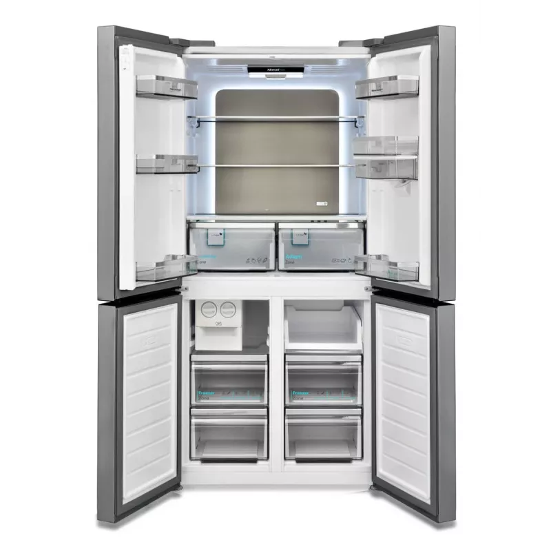 Sharp SJ-NFA35IHDPD-EU side-by-side Kühlschrank Freistehend 487 L Edelstahl
