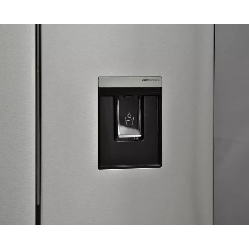 Sharp SJ-NFA35IHDPD-EU side-by-side Kühlschrank Freistehend 487 L Edelstahl