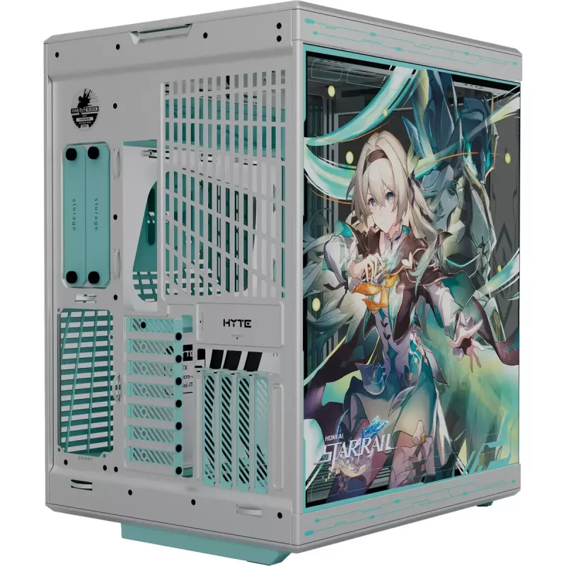 Computergehäuse HYTE Y70 Firefly Edition Hartglas — Mid-Tower ATX-kompatibel