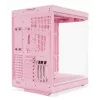 HYTE Y70 Milk Midi Tower PC-Gehäuse, Pink — unterstützt 120/140 mm Lüfter, 2,5 Zoll & 3,5 Zoll Laufwerke, unteres Netzteil, 320×470×470 mm
