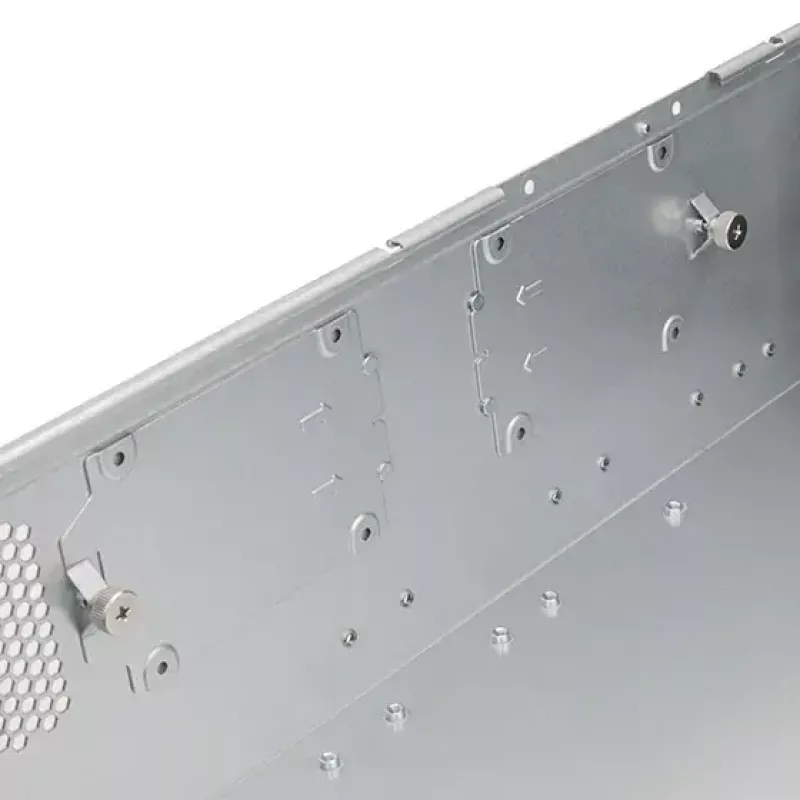 SILVERSTONE SST-RM31 Rack-Servergehäuse — Rack-Formfaktor, Unterstützung für SFX/SFX-L-Netzteile, 2×3,5-Zoll- + 2×2,5-Zoll-Schächte, USB 3.2 Gen1
