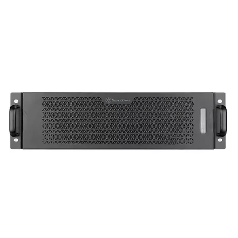 SILVERSTONE SST-RM31 Rack-Servergehäuse — Rack-Formfaktor, Unterstützung für SFX/SFX-L-Netzteile, 2×3,5-Zoll- + 2×2,5-Zoll-Schächte, USB 3.2 Gen1