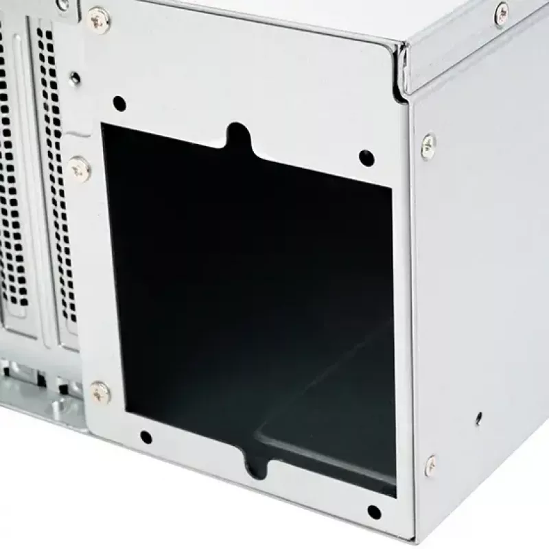 SILVERSTONE SST-RM31 Rack-Servergehäuse — Rack-Formfaktor, Unterstützung für SFX/SFX-L-Netzteile, 2×3,5-Zoll- + 2×2,5-Zoll-Schächte, USB 3.2 Gen1