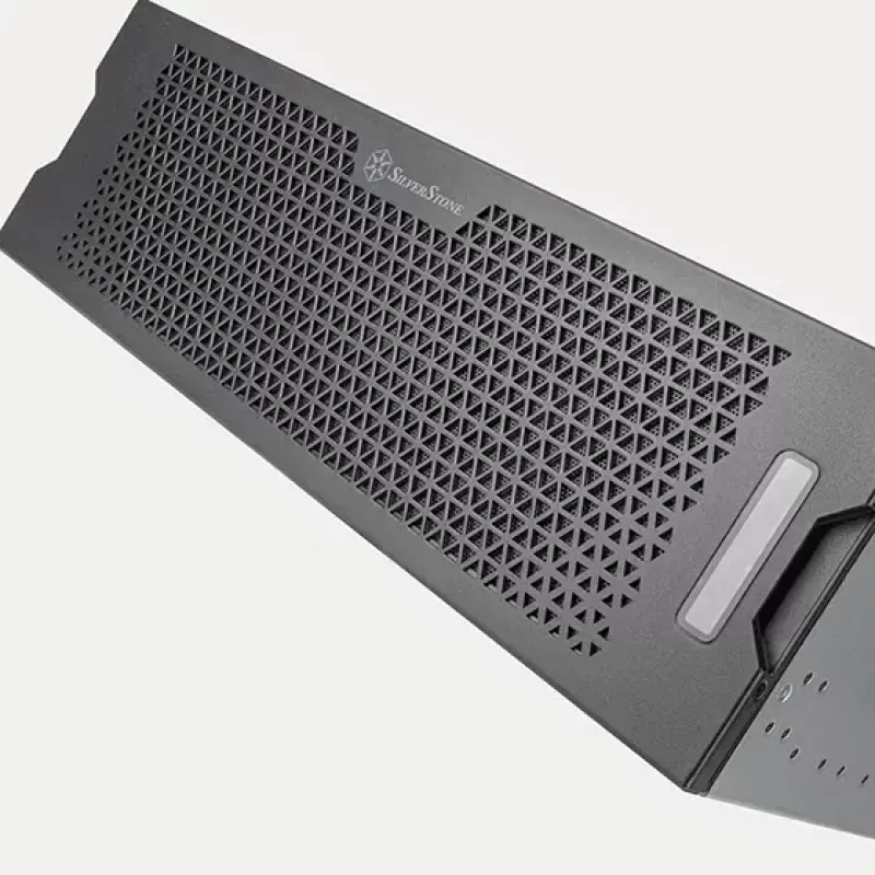SILVERSTONE SST-RM31 Rack-Servergehäuse — Rack-Formfaktor, Unterstützung für SFX/SFX-L-Netzteile, 2×3,5-Zoll- + 2×2,5-Zoll-Schächte, USB 3.2 Gen1