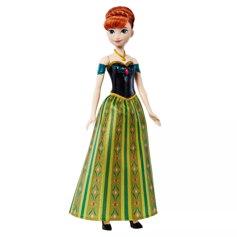 Disney Frozen Singende Anna-Puppe – singt „Zum ersten Mal“ in 4 Sprachen aus dem Film
