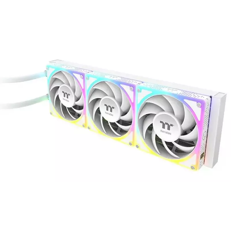 Thermaltake MAGCurve 360 Ultra Snow All-in-One Flüssig-CPU-Kühler mit ARGB-Lüftern