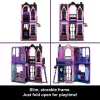 Monster High Boo-tique Hotel Puppenhaus mit gruseligen Überraschungen in jedem Zimmer und über 13 Zubehörteilen