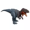 Jurassic World Rebirth Wild Roar Abelisaurus Dinosaurier-Spielzeug, schwanzgesteuerte Angriffs-Attacke & Sound