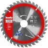 Kreissägeblatt-Set Einhell-KWB 584795, Ø165mm, Bohrung 20mm, 3 Stück für Spanplatten, Hartholz, Sperrholz, Kunststoff, Weichholz