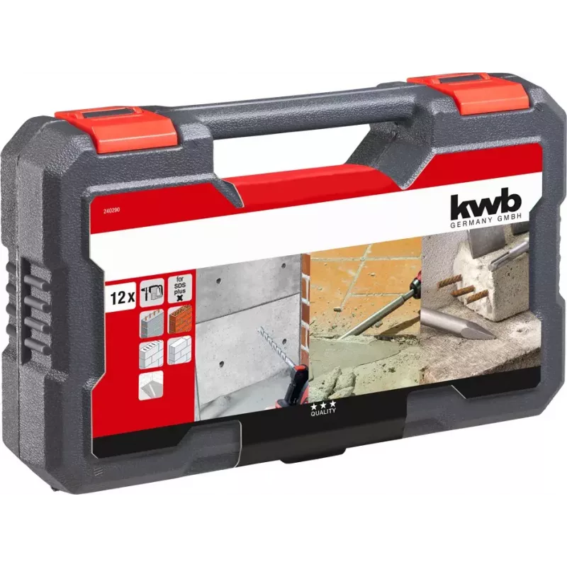 Bohrer-Set KWB 240290 12 Stück 5 mm Durchmesser