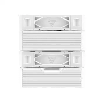 CPU-Kühler Montech NX600 (weiß) mit 120-mm-Lüfter, kompatibler Luftkühler für Desktop-Prozessoren