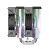CPU-Kühler Montech NX600 ARGB, schwarz, 120-mm-Lüfter, ARGB-Beleuchtung
