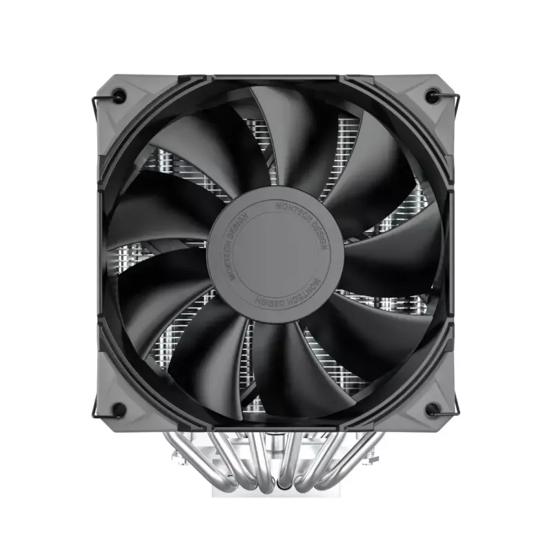 CPU-Kühler Montech NX600 schwarz mit 120-mm-Lüfter