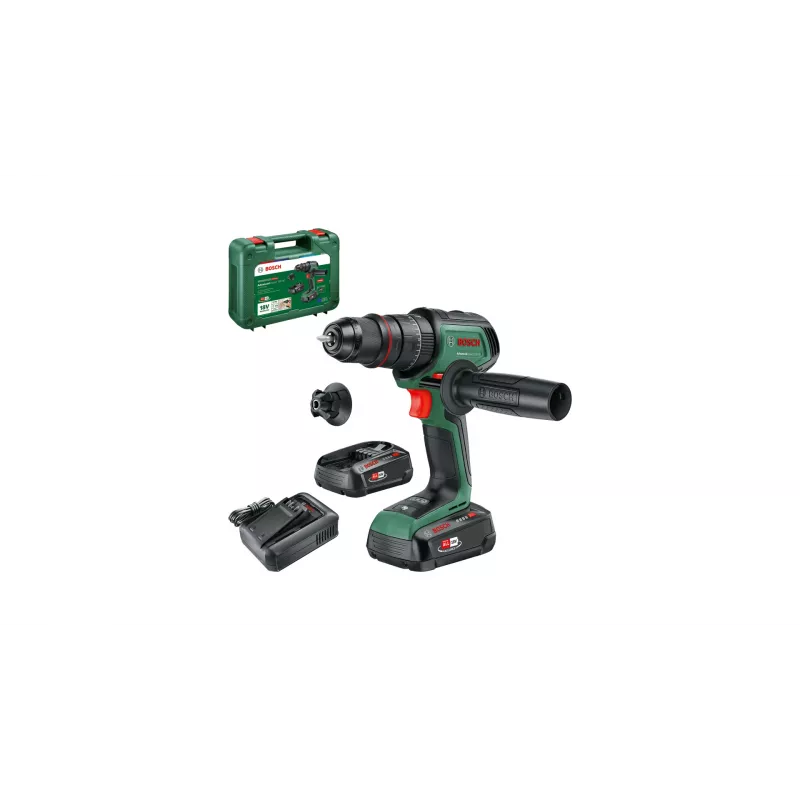 Bosch AdvancedImpact 18V-80 QuickSnap 1950 U/min Schlüssellos 890 g Schwarz, Grün