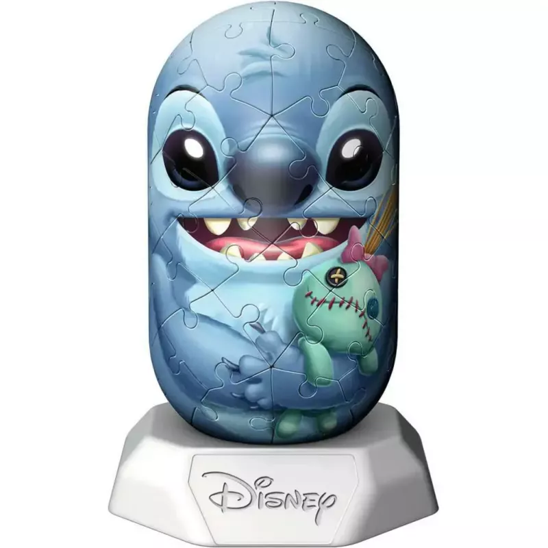 3D Puzzle Ravensburger Disney Stitch Hylkies — charakterförmige 3D-Figur von Ravensburger