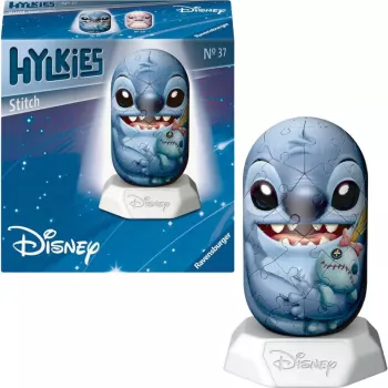 3D Puzzle Ravensburger Disney Stitch Hylkies — charakterförmige 3D-Figur von Ravensburger