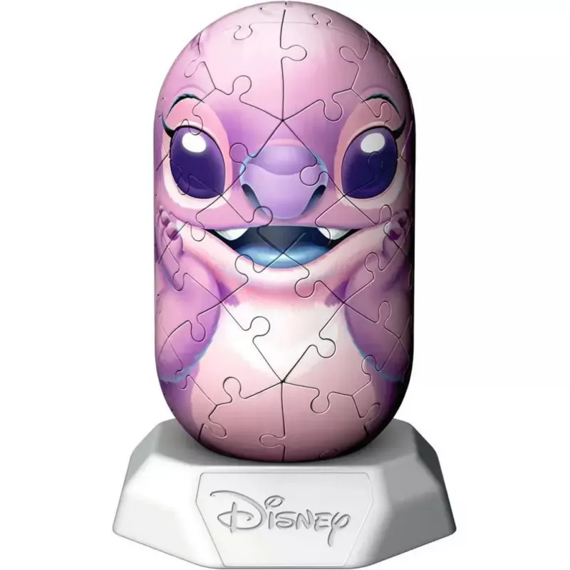 3D Puzzle Ravensburger Disney Stitch - Angel Figur, ineinandergreifende Schaumstoffteile, Modell 12008045