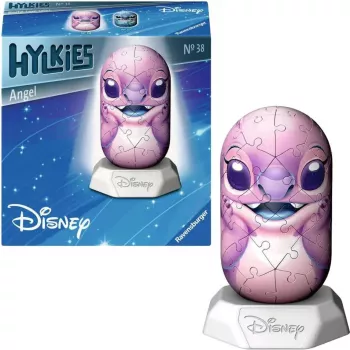 3D Puzzle Ravensburger Disney Stitch - Angel Figur, ineinandergreifende Schaumstoffteile, Modell 12008045