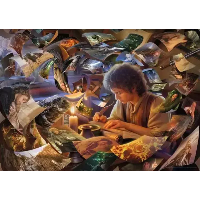 Jigsaw puzzle Ravensburger 12001810, 1000 Teile, Fantasy — Der Herr der Ringe, 700 mm Breite