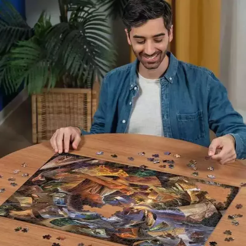 Jigsaw puzzle Ravensburger 12001810, 1000 Teile, Fantasy — Der Herr der Ringe, 700 mm Breite