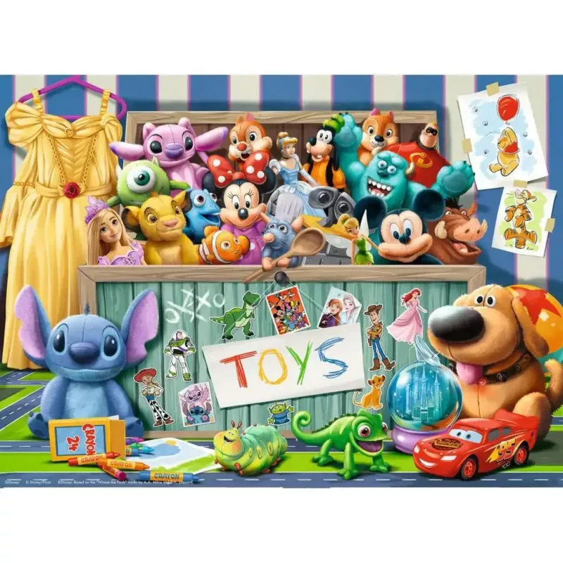Kinderpuzzle Ravensburger Disney Pixar Toy Collection — 100 Teile