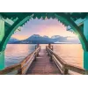 Ravensburger Puzzle Steg am Lac d'Annecy, Frankreich – 1000 Teile, 700 mm Breite