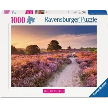 Puzzle Ravensburger Pink Pathway Niederlande, 1000 Teile, 700×? mm, 2 mm dick