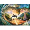 Ravensburger Sunset Splash Puzzle, 1000 Teile, Querformat, 700 mm Breite