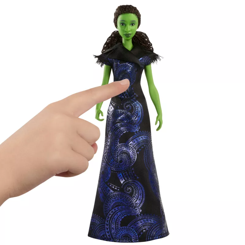 Mattel Universal Pictures’ Wicked: For Good singende Elphaba-Puppe, filmgetreues Outfit, singt „For Good“