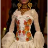 Barbie Signature Día De Muertos 2025 Sammlerpuppe im gerüschten cremefarbenen Kleid