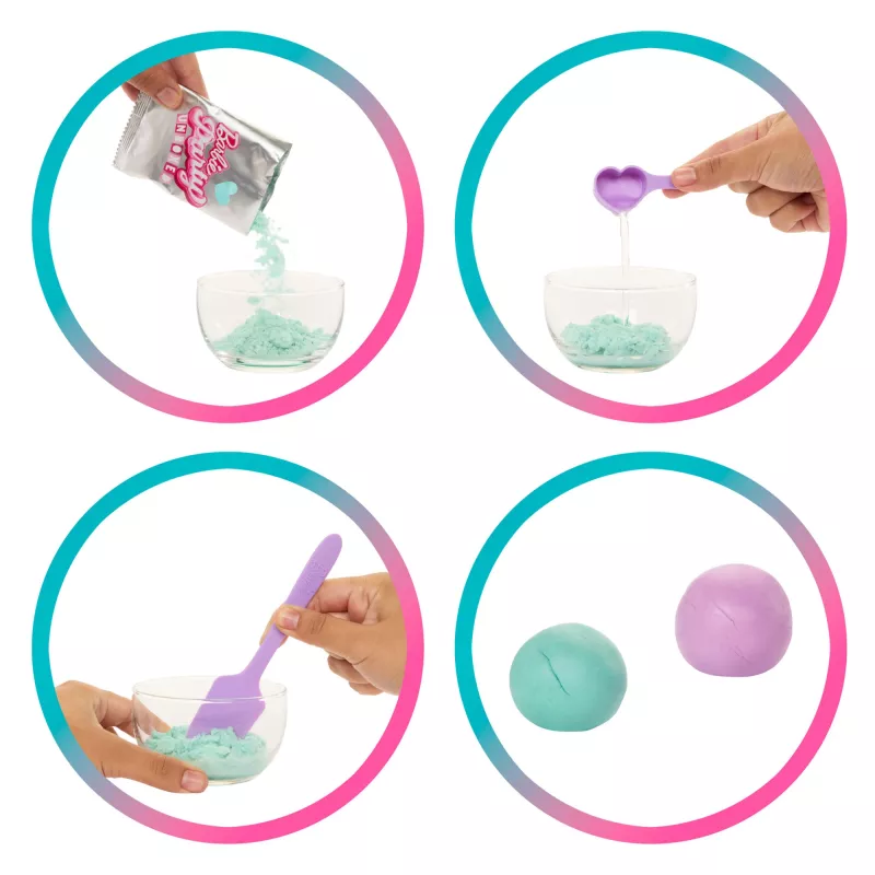 Barbie Party Unboxed Pet Birthday Serie Puppe & Zubehör, Party Stars Set mit 10 Überraschungen