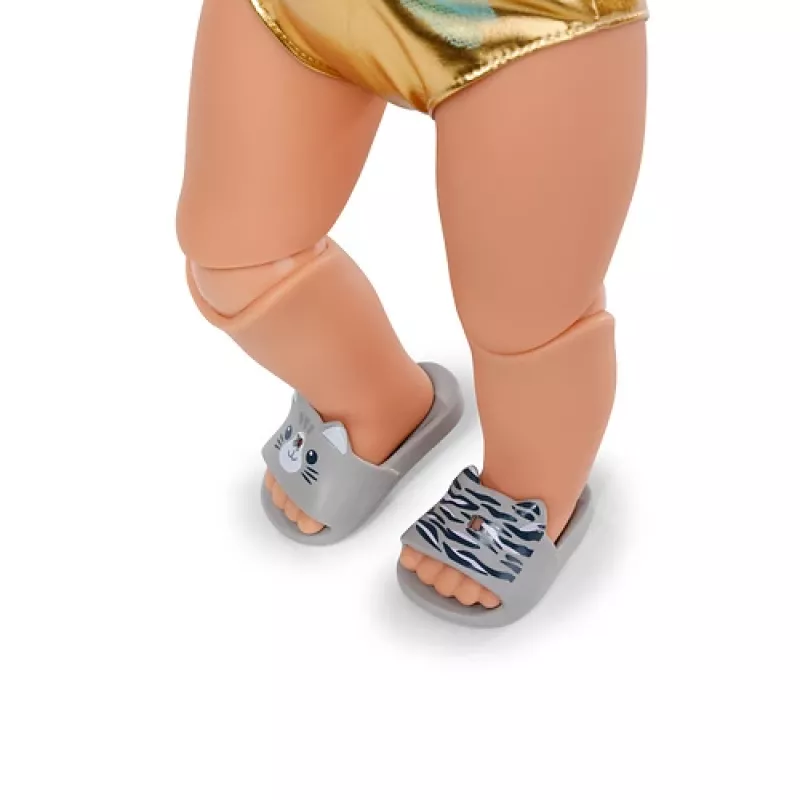 BABY born Slippers 3 assortiert 43cm Puppenschuhe