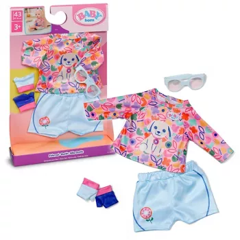BABY born Fahrrad-Outfit 43cm Puppenkleidung Set