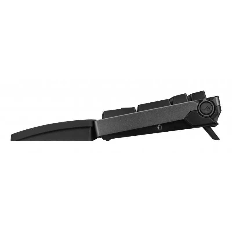 Mechanische Gaming-Tastatur ASUS ROG Azoth 96 HE — 96% QWERTZ, USB + RF Wireless + Bluetooth, magnetisch-mechanische Switches, RGB, Schwarz