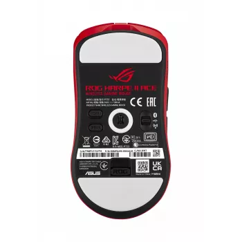 ASUS ROG Harpe II Ace RED Maus Gaming Rechtshänder RF Wireless + Bluetooth + USB Typ-A Optisch 42000 DPI