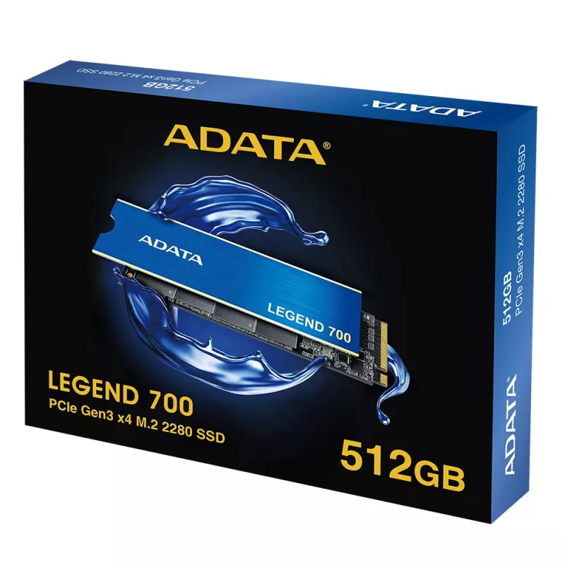 SSD disk ADATA 512 GB M.2 2280 PCIe Gen3x4 ALEG-700-512GB