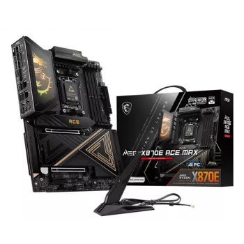 Motherboard MSI MEG X870E ACE MAX AM5 mit 4x DDR5, 4x SATA, 5x M.2 (7E85-001R)