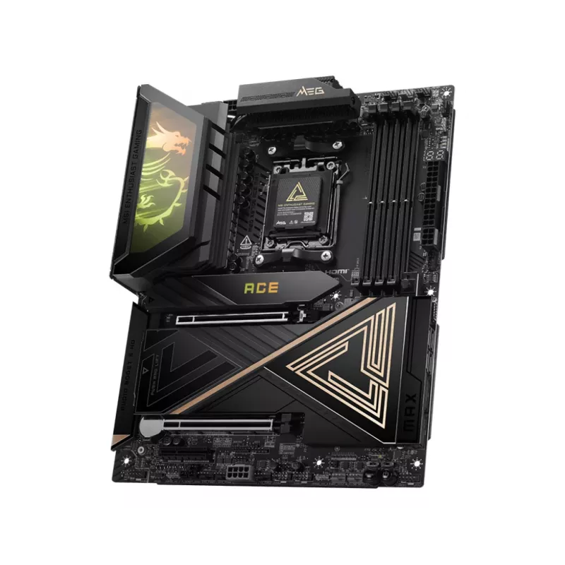 Motherboard MSI MEG X870E ACE MAX AM5 mit 4x DDR5, 4x SATA, 5x M.2 (7E85-001R)