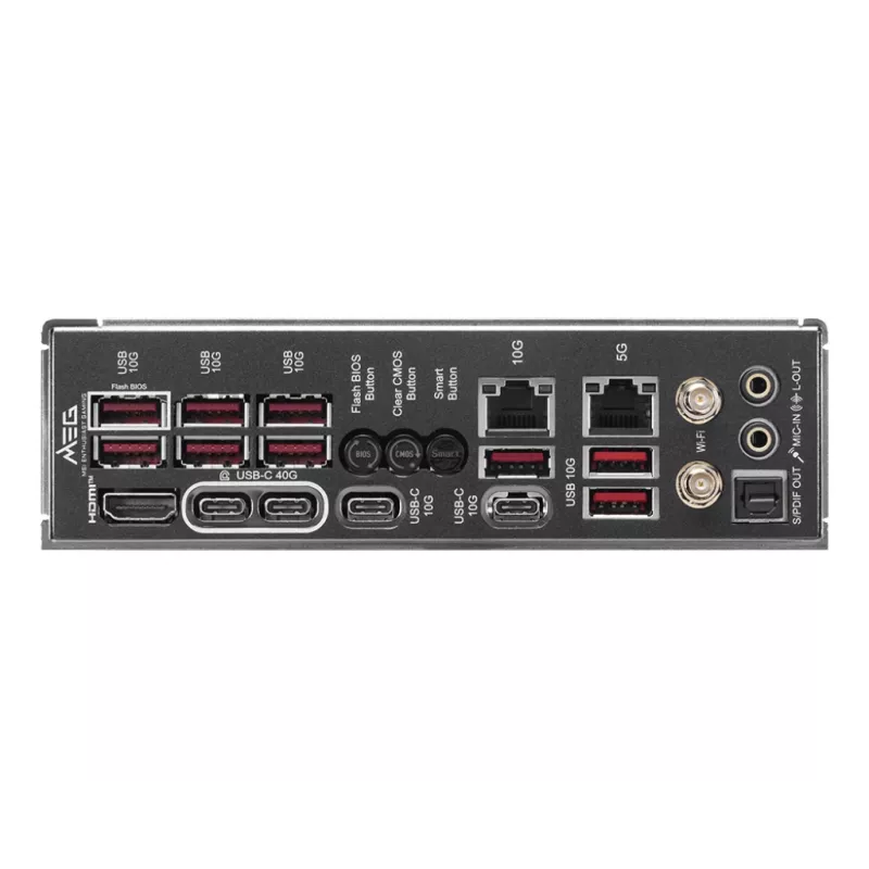 Motherboard MSI MEG X870E ACE MAX AM5 mit 4x DDR5, 4x SATA, 5x M.2 (7E85-001R)