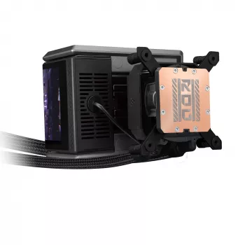 All-in-One-Flüssigkeitskühler ASUS ROG RYUO IV 360 ARGB — 360-mm-Radiator, 120-mm-Lüfter, Schwarz