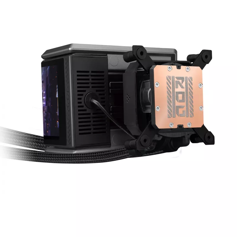 All-in-One-Flüssigkeitskühler ASUS ROG RYUO IV 360 ARGB — 360-mm-Radiator, 120-mm-Lüfter, Schwarz