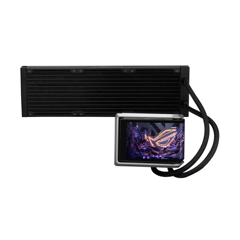 All-in-One-Flüssigkeitskühler ASUS ROG RYUO IV 360 ARGB — 360-mm-Radiator, 120-mm-Lüfter, Schwarz